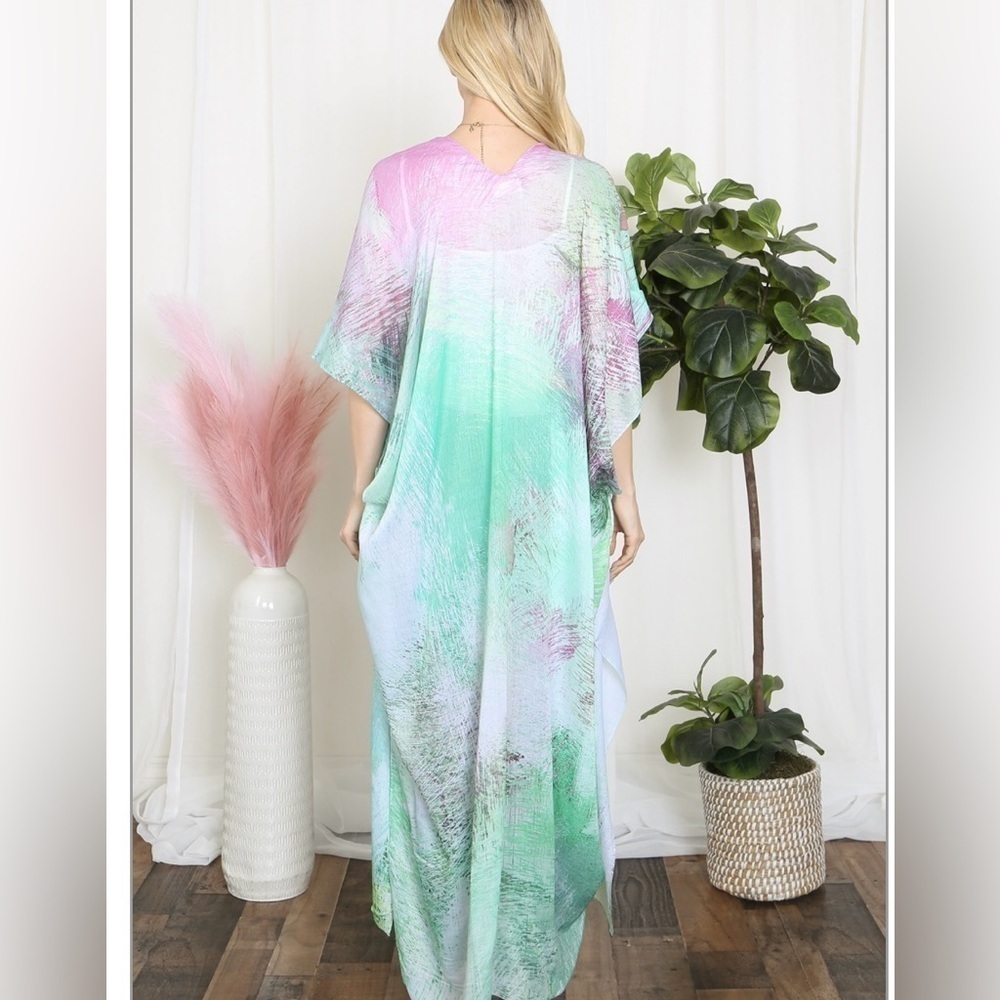 Full length, lightweight cardigan, one size - Picture 2 of 2